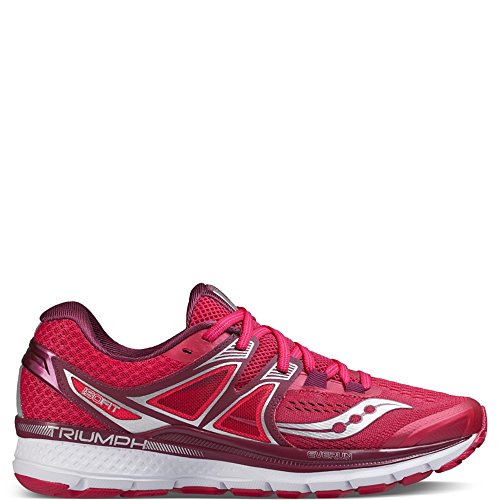 saucony triumph iso 3 mujer rojas